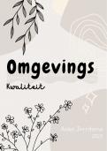 Omgevingskwaliteit van de kleuterklas