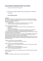 Participatie in de Samenleving samenvatting Engelstalige artikelen bij colleges vd Worp
