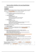 Samenvatting Inleiding in de psychopathologie H2 t/m 16 kaders en richtlijnen!