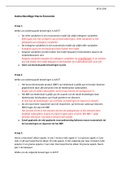 Uitwerkingen Instructiecolleges Grondslagen Macro Economie