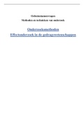 Oefententamenvragen Methoden en Technieken van Onderzoek