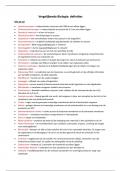Samenvatting - Vergelijkende biologie
