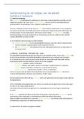 Samenvatting tentamenstof geestelijke stromingen jaar 2