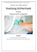Volledig uitgewerkte portfolio Medisch Pedicure