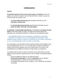 Samenvatting Consolidatie - AFI KdG