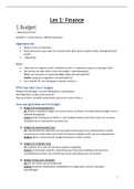 Samenvatting Strategische Eventorganisatie + gastlessen en locatiebezoek-EPM-Artevelde