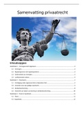 Samenvatting privaatrecht